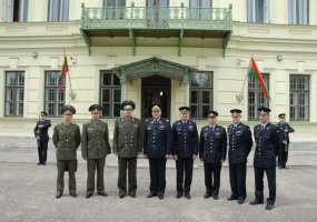 Lietuvoje lankosi Baltarusijos karinių oro pajėgų vadas - 1