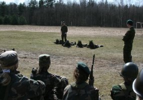 Rukloje rengiama Jaunųjų šaulių vadų ir instruktorių kursų baigiamoji sesija - 2
