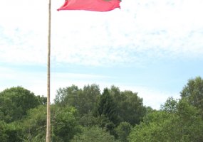 Kariuomenės lakūnai lankėsi mobiliojoje moksleivių ir jaunųjų šaulių stovykloje  - 4