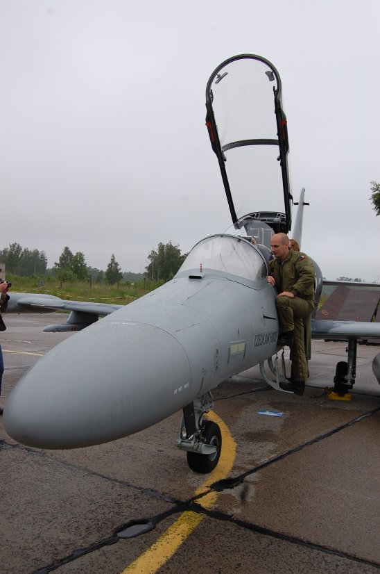Čekijos kariuomenės dienos proga – šventė svečiams Aviacijos bazėje 