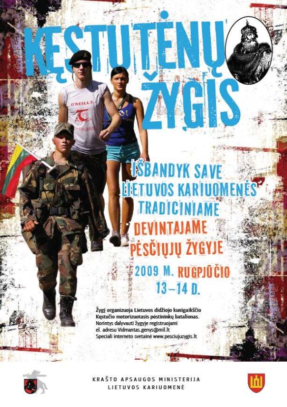 „Kęstutėnų“ žygyje – būrys senbuvių ir naujokų
