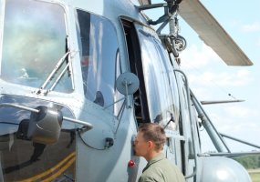 Aviacijos bazėje - sraigtasparnių lakūnų „krikštynos“  - 3