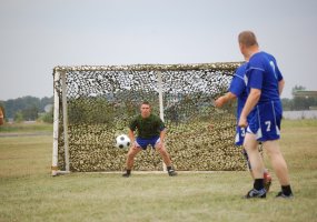 Futbolo rungtynėse susitiko Čekijos ir Lietuvos karių komandos - 2