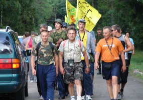 Tauragėje baigėsi devintasis karinis-pažintinis pėsčiųjų žygis „Kęstutėnai“ - 1