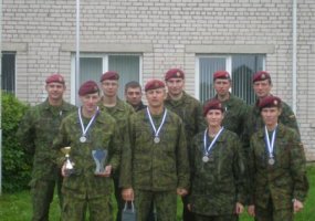 Krašto apsaugos savanoriai dalyvavo tarptautinėse žvalgybos patrulio varžybose  - 2