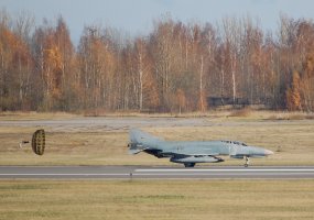 Vokietijos karinių oro pajėgų naikintuvus „Eurofighter“ pakeitė „Phantom“ F-4F - 1