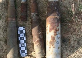 Sunaikintos buvusiame Rūdininkų poligone rastos septynios aviacinės bombos - 2