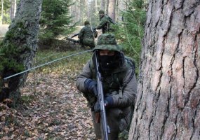 Surengtos didžiausios Sausumos pajėgų žvalgų taktinės pratybos  - 2