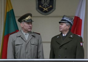 Lietuvos ir Lenkijos kariuomenių vadai aptarė dvišalį bendradarbiavimą  - 4