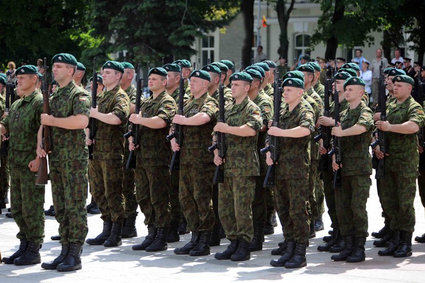 Lietuvos kariuomenės dienos proga Katedros aikštėje vyks iškilminga karių rikiuotė 