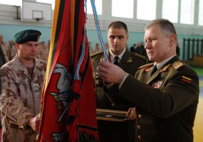 Rukloje pasitikti misiją Afganistane baigę Lietuvos kariai - 1