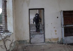 Surengtos budėti NATO greitojo reagavimo pajėgose besirengiančio Išminavimo būrio vertinamosios... - 2