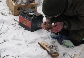 Algirdo bataliono kariai dalyvavo žiemos taktinėse pratybose - 4