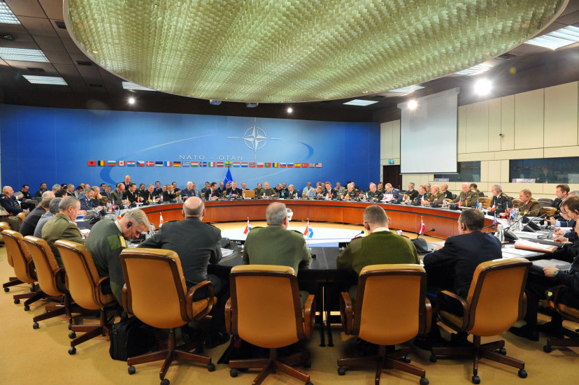 Lietuvos kariuomenės vadas gen. mjr. A. Pocius dalyvavo NATO karinio komiteto susitikime
