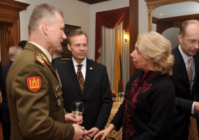 Lietuvos kariuomenės vadas pakvietė Pensilvanojos nacionalinės gvardijos karius dalyvauti... - 2