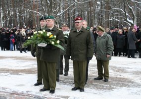 Alytaus įgulos kariai dalyvavo Valstybės atkūrimo dienos minėjimo renginiuose  - 2