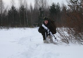Mindaugo bataliono kariai dalyvavo lauko taktinėse pratybose  - 1