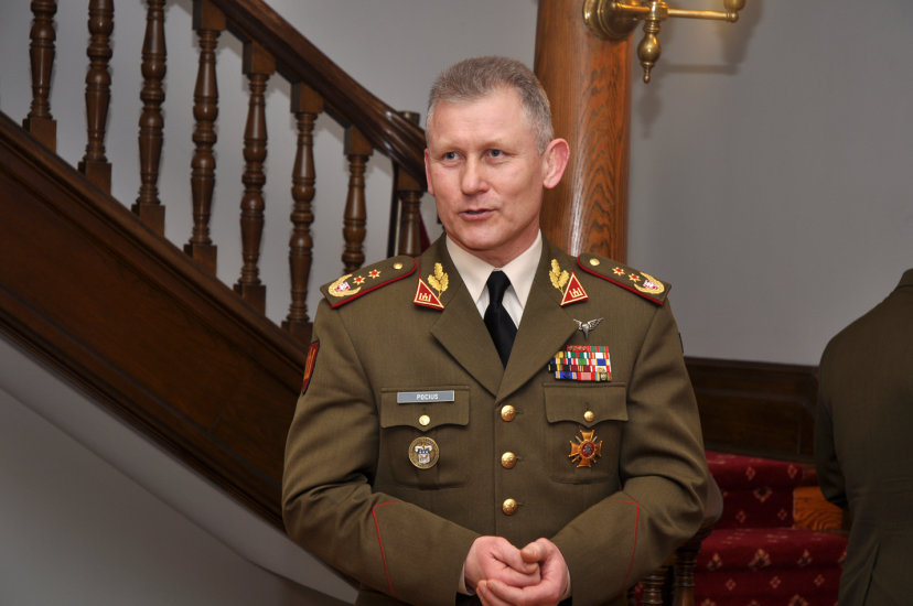 Lietuvos kariuomenės vadas pakvietė Pensilvanojos nacionalinės gvardijos karius dalyvauti...