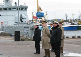 Karo laivų flotilėje - Karinių jūrų pajėgų vado jūrų kpt. O. Mariničiaus išleidimo į atsargą... - 1