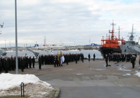Karo laivų flotilėje - Karinių jūrų pajėgų vado jūrų kpt. O. Mariničiaus išleidimo į atsargą... - 2
