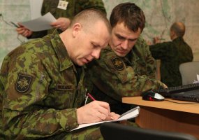 Prasidėjo Krašto apsaugos savanorių pajėgų štabo mokymai „Pavasaris 2010“ - 2