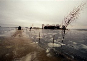 Lietuvos kariuomenės specialistai įvertino potvynio zoną dėl sprogdinimo darbų - 2