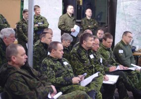 Brigados „Geležinis Vilkas“ štabas dalyvavo tarptautinėse operacijų planavimo pratybose „Stiprus... - 2
