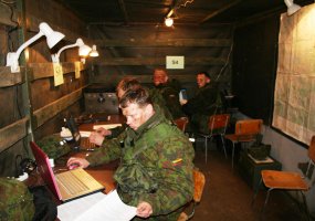 Birutės bataliono poligone vyko taikos meto operacinių pajėgų mokymai „Vanagas 2010“ - 1