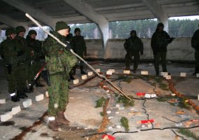 Birutės bataliono poligone vyko taikos meto operacinių pajėgų mokymai „Vanagas 2010“ - 3