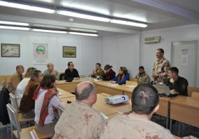 Lietuvos vadovaujamos Goro provincijos atkūrimo grupės stovykloje lankėsi JAV ambasados... - 1