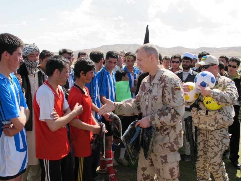 Čagčarane surengtos bėgimo varžybos nacionalinei Afganistano sporto dienai paminėti 