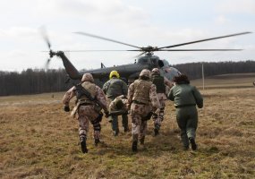 Tarptautinei misijai Afganistane pasirengusi vienuolikta Lietuvos karių pamaina  - 2