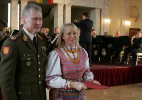 Lietuvos didžiosios kunigaikštienės Birutės karininkų šeimų moterų draugijai – 85 metai - 2
