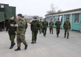 Lietuvos kariuomenės vadas baigė vizitą Danijoje - 2
