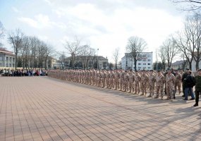 Į misiją Afganistane išlydėti Lietuvos kariai - 1