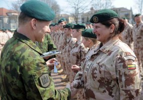 Į misiją Afganistane išlydėti Lietuvos kariai - 4