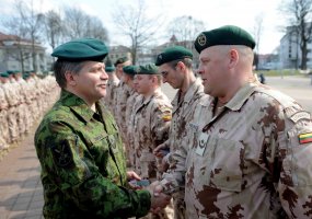 Į misiją Afganistane išlydėti Lietuvos kariai - 5