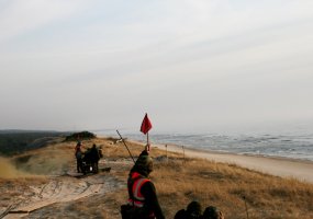 Lietuvos kariuomenės vadas Juodkrantėje stebėjo kovinio šaudymo iš oro gynybos sistemos  RBS-70... - 1