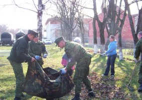 Krašto apsaugos savanorių pajėgų Žemaičių apygardos 3-oje rinktinėje balandis – švaros mėnuo - 1