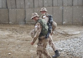 Afganistane tarnaujantys PAG kariai ir civiliai dalyvavo tradiciniame DANCON žygyje - 3