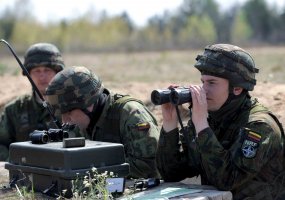 Algirdo bataliono kariai tobulino šaudymo iš minosvaidžių, netiesioginės ugnies iškvietimo ir... - 5