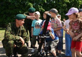 Birutės batalione vyko Partizanų pagerbimo, kariuomenės ir visuomenės vienybės  dienos renginiai - 5