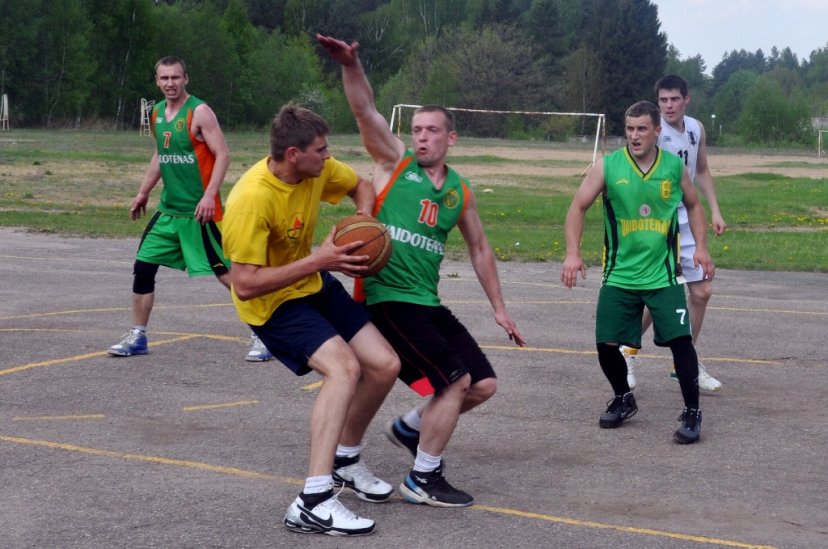 Brigados „Geležinis Vilkas“  krepšinio 3x3 čempionato nugalėtojai – Vaidoto bataliono kariai