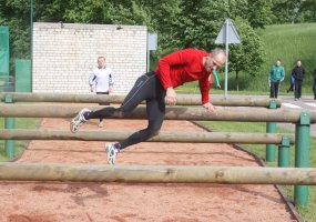 Puskarininkių mokykloje vyko atvirasis Lietuvos kariuomenės penkiakovės čempionatas  - 1