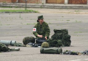 Baigiamasis Taikos meto užduočių operacinių pajėgų vertinimas prieš mokymus „Tvirtas skydas 2010“ - 2