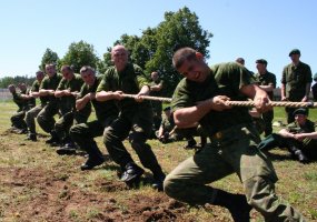 Birutės batalione sportinėmis varžybomis paminėta  „Geležinio Vilko“ diena - 1