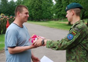 Mindaugo batalione paminėta „Geležinio Vilko - 2