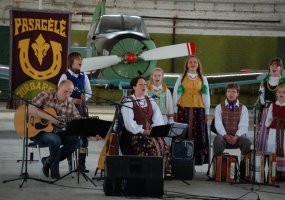 Istoriniame aviakonstruktoriaus Antano Gustaičio angare paminėta Aviacijos bazės diena - 2