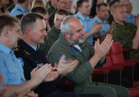 Istoriniame aviakonstruktoriaus Antano Gustaičio angare paminėta Aviacijos bazės diena - 3