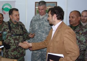 Goro provincijoje lankėsi NATO pajėgų ir Afganistano Nacionalinės Armijos atstovai - 2